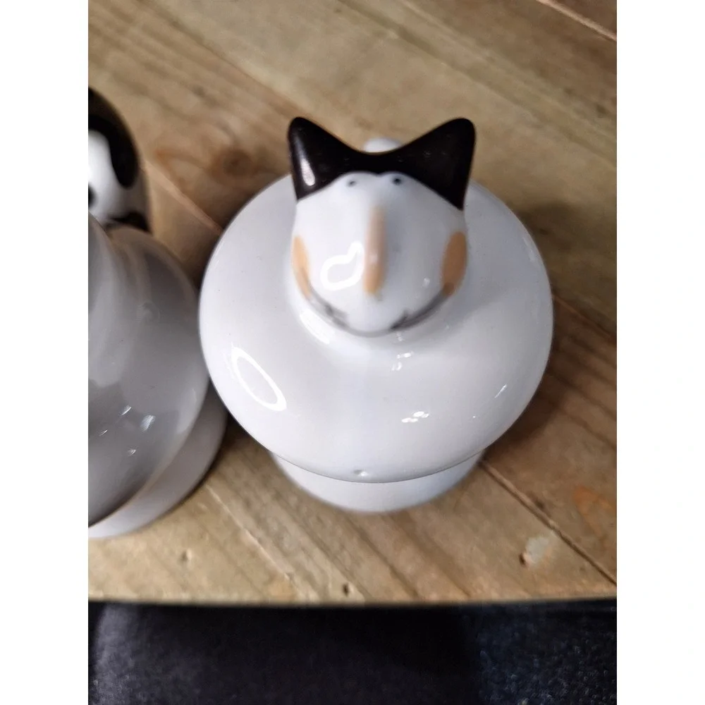 Villeroy & Boch Benedict and Friends Cat Salt and Pepper Shaker Set Porcelain